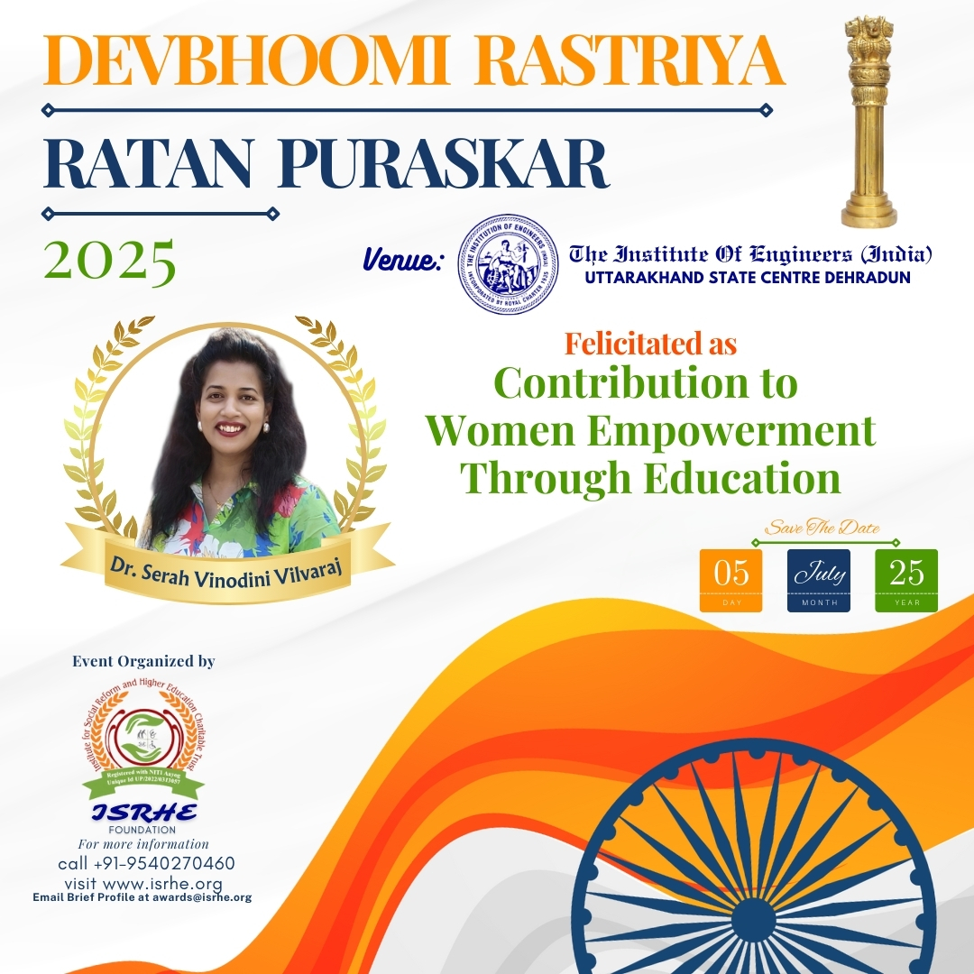 Dr. Serah Vinodini Vilvaraj 